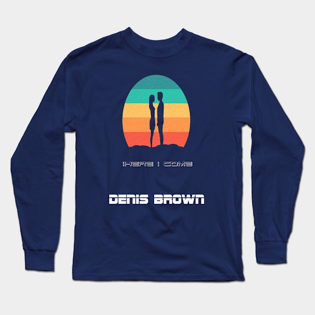 Denis Brown Long Sleeve T-Shirt by The Graphic Tape